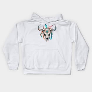 Boho Skull Kids Hoodie